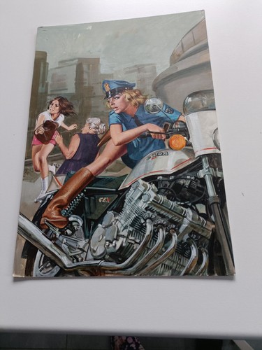 Copertina fumetto originale - ,