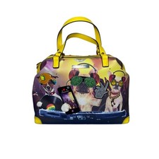 Borsa Braccialini Donna Modello Bauletto DJ Cani – Colorata, Originale, Nuova