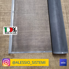 Telo di ricambio Termosaldato per zanzariere a molla Rete Grigia Fibra di Vetro