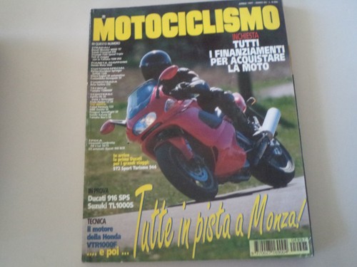 Motociclismo 1997 yamaha - yamaha, tdm