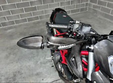 KIT PARAMANI + COVER SPECCHI CARBONIO 100% DUCATI HYPERMOTARD 796 1100 S/ EVO SP