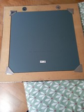 Specchio quadrato da parete 70x70 cornice color argento 