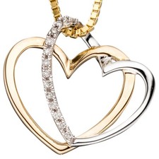 Ciondolo Due Cuori Cuore