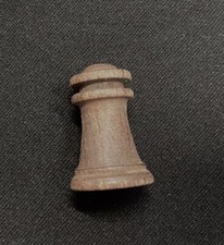 ACCESSORI PER MODELLISMO - ARGANO VERTICALE 25mm in noce