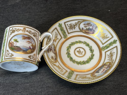 Piattino tazza limoges - tazza,