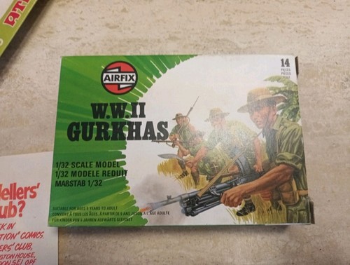 Soldatini airfix gurkhas - soldatini,