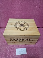 Sassicaia 2020 cassa di legno