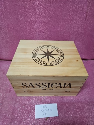 Sassicaia 2020 cassa - , legno