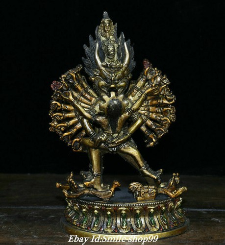 Statua buddha mahakala - mahakala, 7,8"