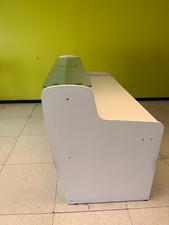 Bancone reception modello NW, n.1 elemento dritto (L160 x P82 x H102 cm) con top