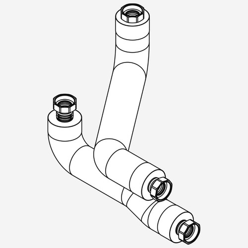 Weishaupt set tubo corrugato