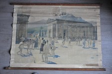 Antica Manifesto da Scuola Educativo Firmata R.affmann Vienna 14 A Restauro