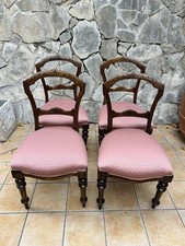 Set di 6 sedie antiche in noce