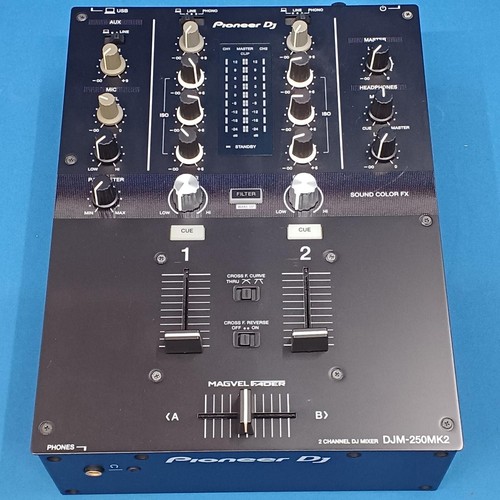 Pioneer djm 250mk2 mixer dj - pioneer,