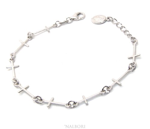 Bracciale argento 925 rosario - 925,
