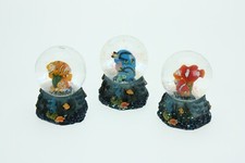 Glass ball with fish 3x h 6.5