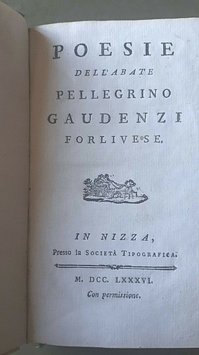 Poesie dell abate pellegrino - poesie, dell'abate