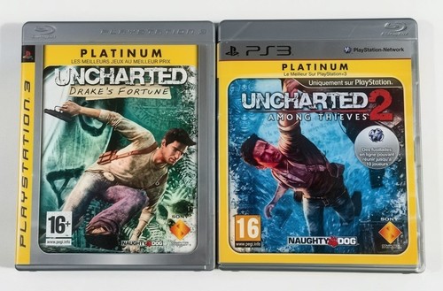 Uncharted ps3 lot - 2,
