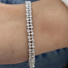 Bracciale tennis ct tondo - bracciale,