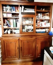 CREDENZA  IN LEGNO TINTA NOCE