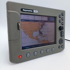 Raymarine C80 Chartplotter GPS Fishfinder Radar 8,4" cavo display LCD PERFETTO!