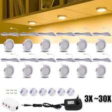 Lampada LED da incasso 12 V cucina illuminazione armadio mobili vetrine luce bianco caldo