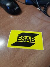 ADESIVO VINTAGE ESAB SALDATRICI ANNI 70 