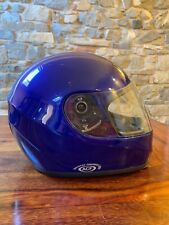 Casco Integrale AGV con Visiera Blu taglia M - usato in buone condizioni