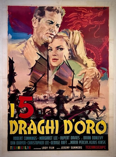 Draghi oro manifesto - 5, d'oro