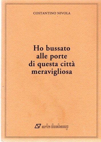 Nivola costantino ho - costantino.,