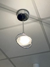 Fontana Arte Nobi LED lampada da soffitto - Cromo Lucido
