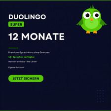 Duolingo Super per 12 Mesi No