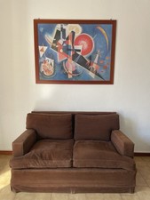 REGALO!! Divano Due Posti Color Cioccolato