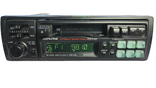 Alpine 7511r autoradio - 7511r,