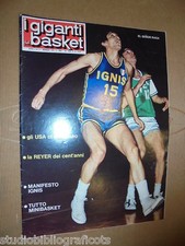 I GIGANTI DEL BASKET - Rivista Anno 1970 n. 3 - Raga Porelli Rever Ignis