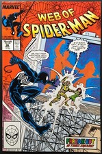 Web Of Spiderman 23 - 50 scegli dal 1987 Marvel Comics Originali USA Black Suite