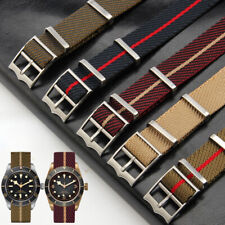 Cinturino orologio tela intrecciato nylon alta qualità 20 22 mm per Tudor