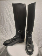 Stivali Cavallerizza Vintage 39 Vero Cuoio Made In Italy