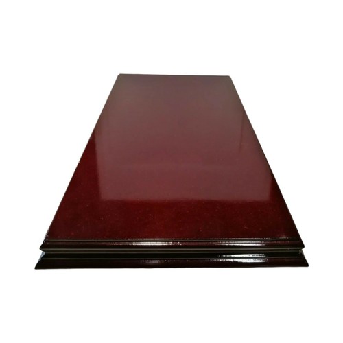 Base legno rettangolare - in,
