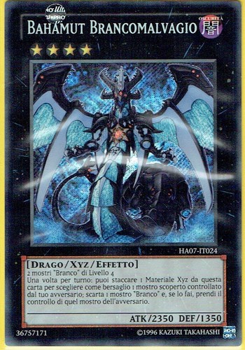 Carta ha07 bahamut - carta, yu-gi-ho