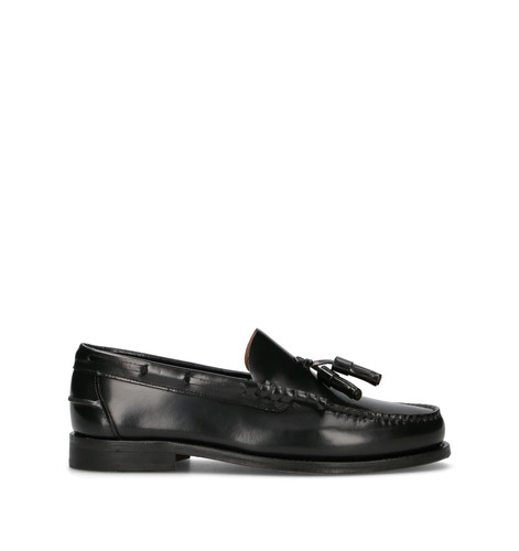 Saxone mocassino uomo nero - saxone,