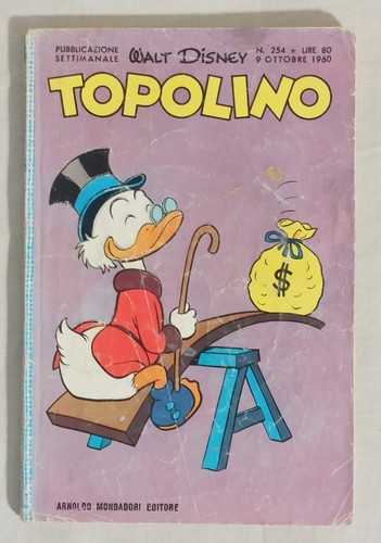 Topolino libretto 254 con - topolino,