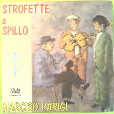STROFETTE A SPILLO NARCISO PARIGI DISCO 45 GIRI 45AQ 1278 1964