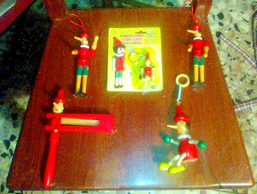 Pinocchio lotto pezzi - pezzi, in