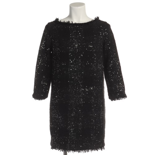 Abito msgm nero metallizzato - nero,