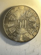MONETA AUSTRIA 50 SCELLINI