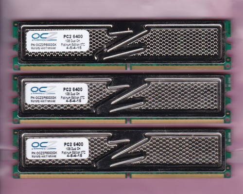 Kit ram gamer 3gb 3x1gb - kit,