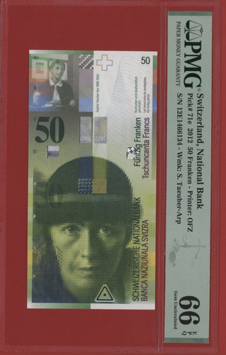 Svizzera franchi 2012 - svizzera, 50