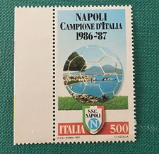 francobollo Napoli campione