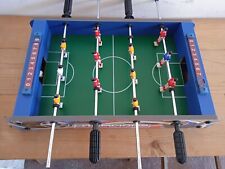 MINI CALCIO BALILLA BILIARDINO DA TAVOLO IN LEGNO 4 STECCHE CALCETTO 50x32x9 CM